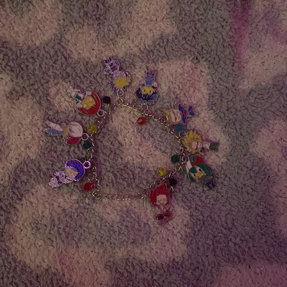 My hero academia charm bracelet